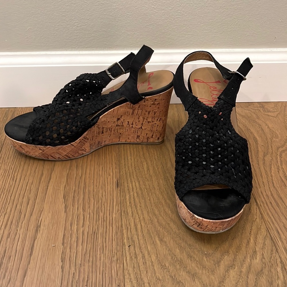 Black with Cork 4” Wedge